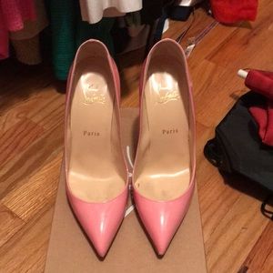 Christian Louboutin Pigalle follies rose 39
